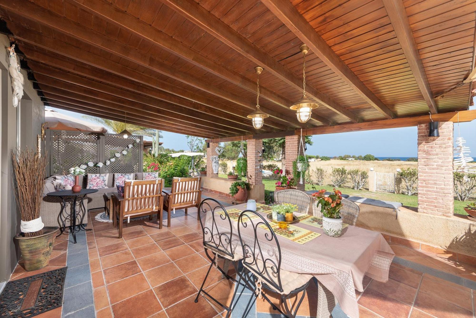 Aelia Sea View Bungalow Gennadi Eksteriør billede